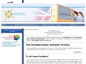 Silesian International Schools - the way to great future